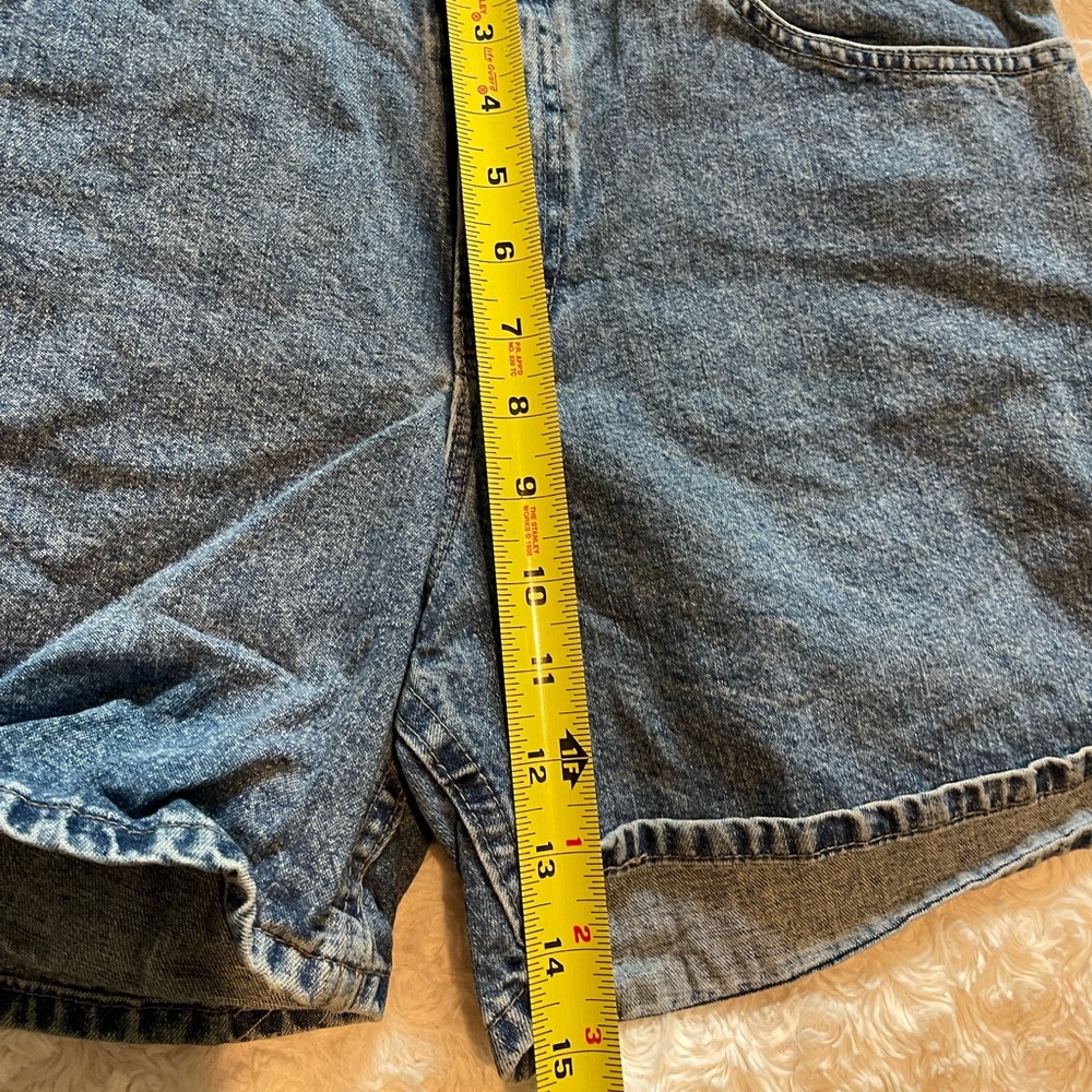 Vintage Denim Riders High-Waisted Summer Jean Shorts Sz L - Picture 6 of 6